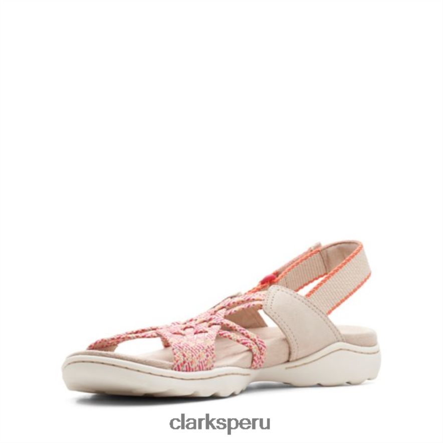 clarks amanda facilidad combi arena combi arena mujer Clarks 40N4LX6522 combinación de arena