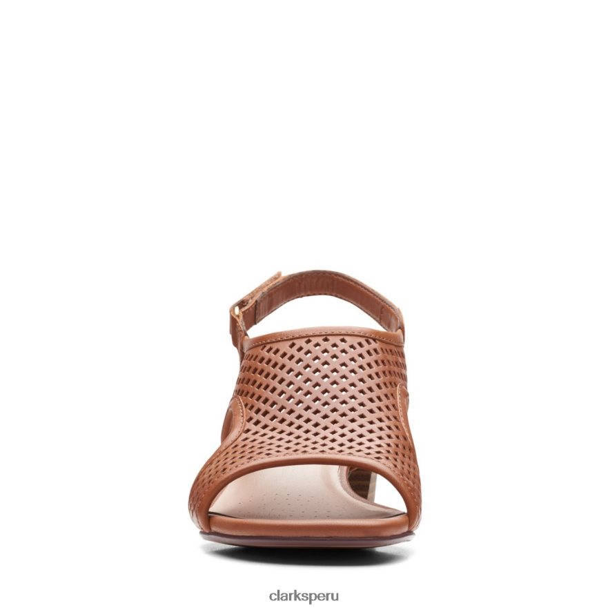 clarks caroleigh star de cuero tostado mujer Clarks 40N4LX3424 cuero marrón