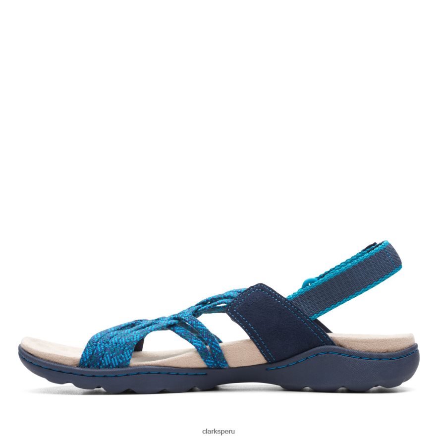 clarks combi azul marino amanda facilidad mujer Clarks 40N4LX3248 combinado azul marino