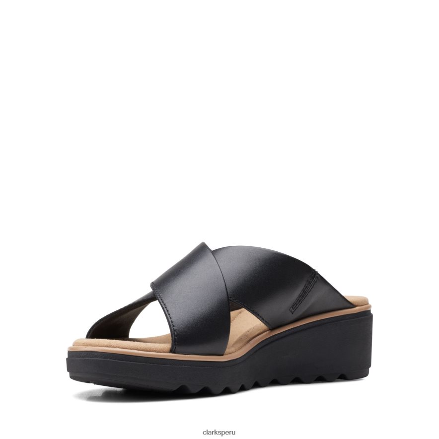 clarks de cuero negro jillian gem mujer Clarks 40N4LX3416 cuero negro