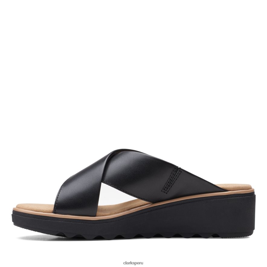 clarks de cuero negro jillian gem mujer Clarks 40N4LX3416 cuero negro