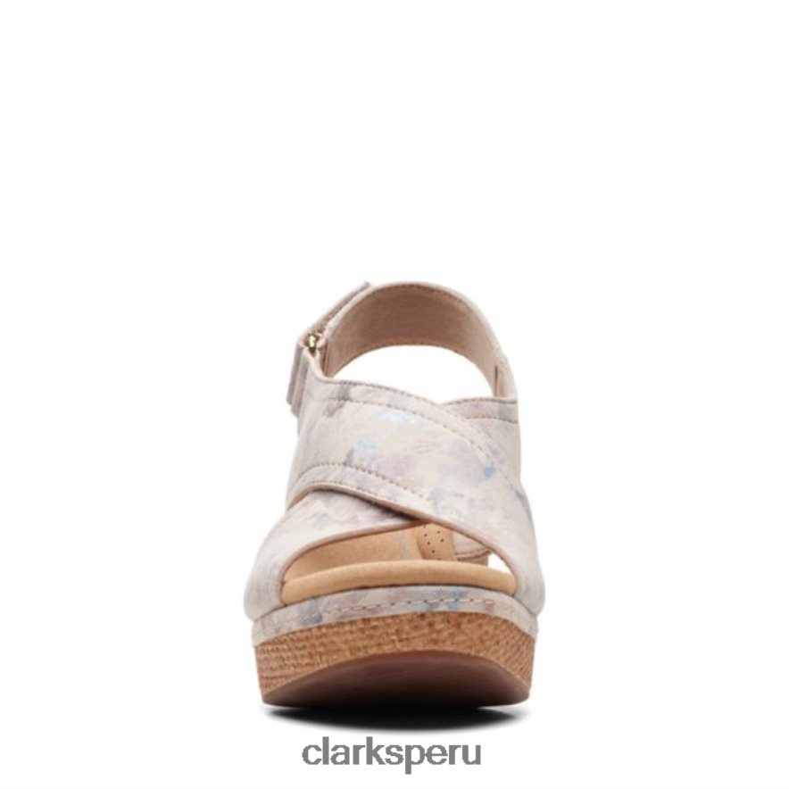 clarks florales giselle cove florales mujer Clarks 40N4LX6544 floral