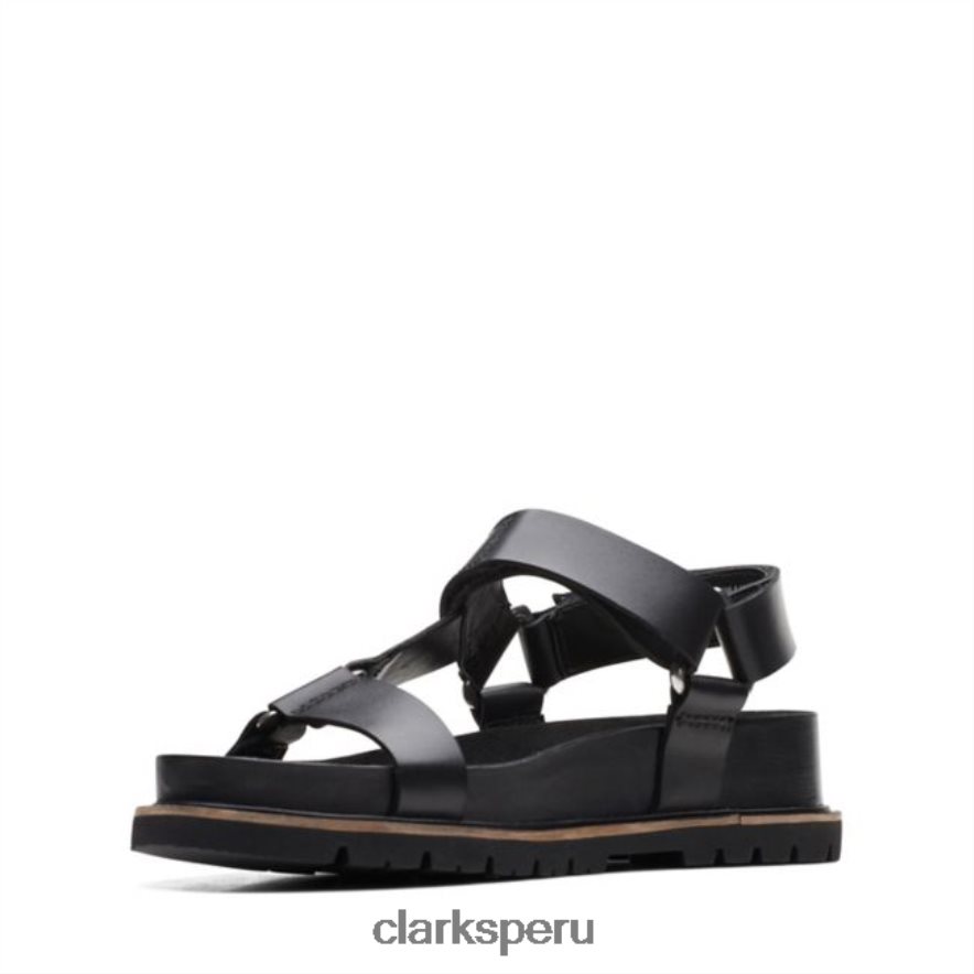 clarks orianna deportivo cuero negro mujer Clarks 40N4LX6394 cuero negro