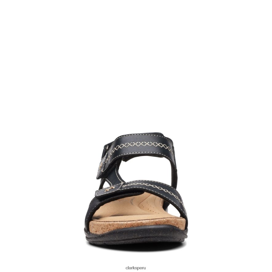 clarks roseville mae cuero negro mujer Clarks 40N4LX3372 cuero negro