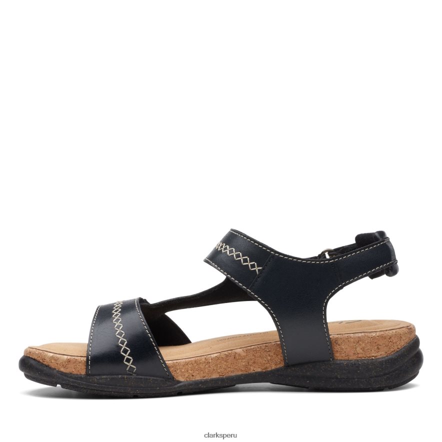 clarks roseville mae cuero negro mujer Clarks 40N4LX3372 cuero negro
