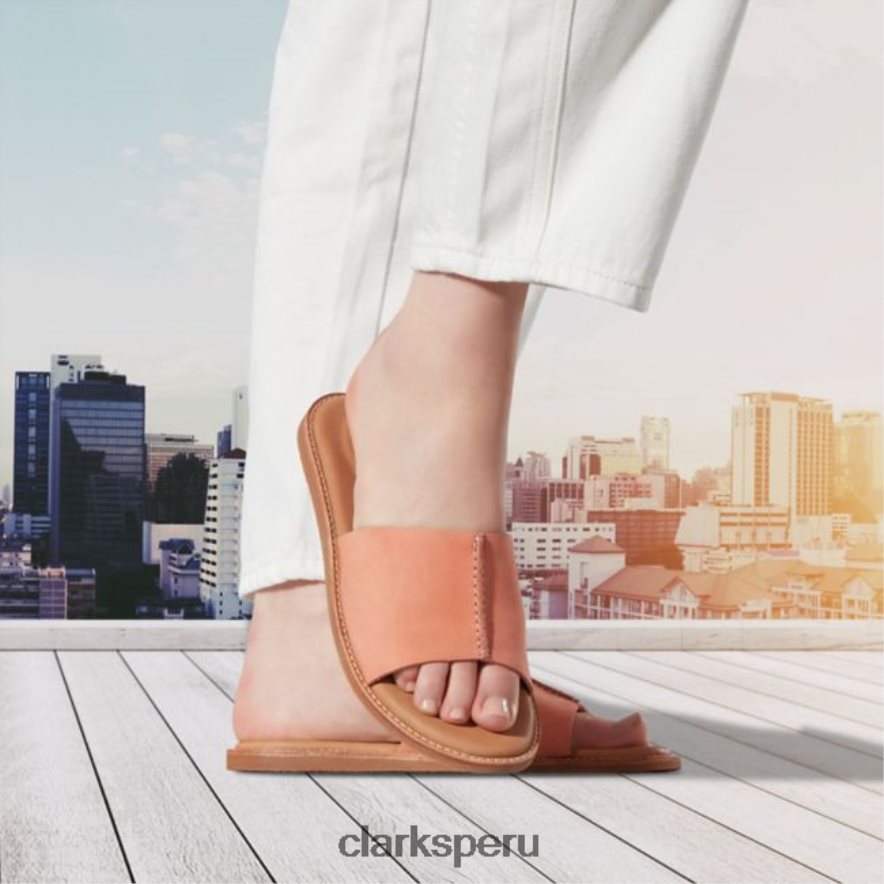 coral mula karsea coral clarks mujer Clarks 40N4LX5245 coral