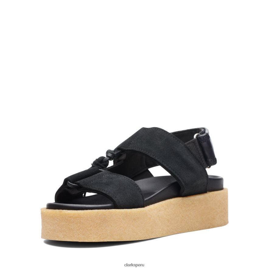 crepé sndl clarks negro combi mujer Clarks 40N4LX3183 combinado negro