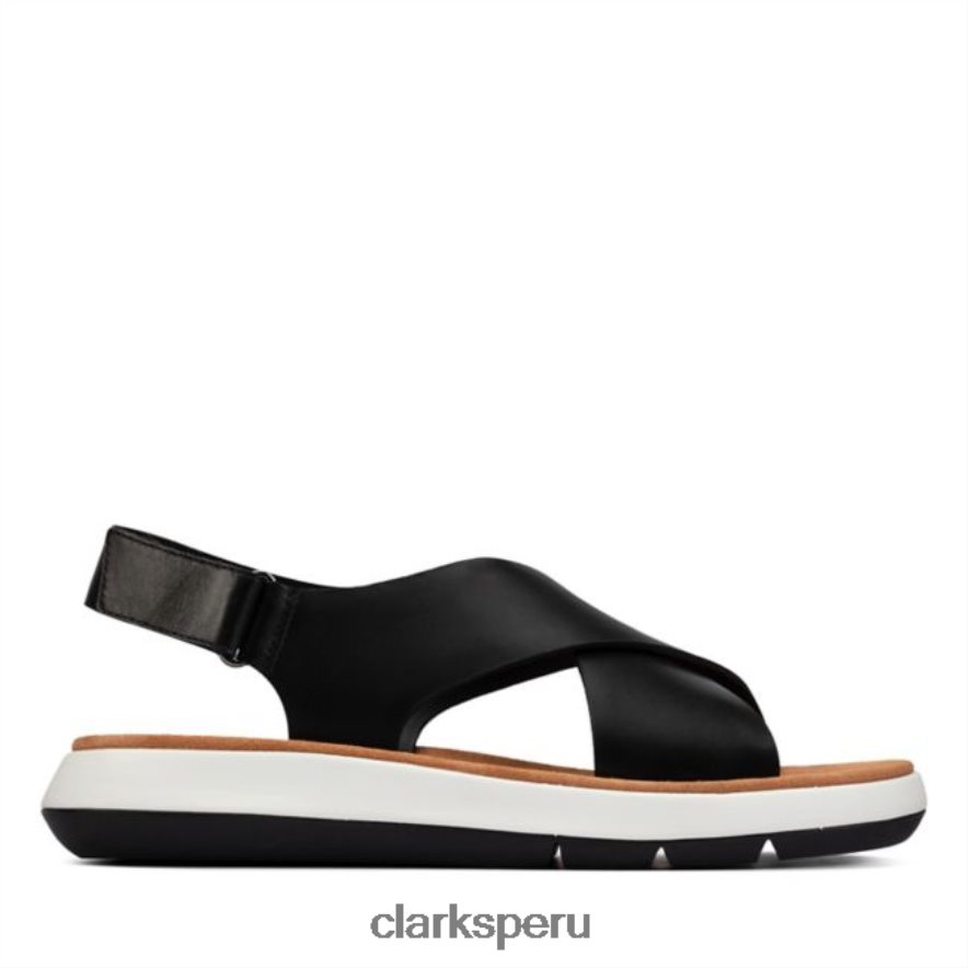 jemsa cross cuero negro clarks cuero negro mujer Clarks 40N4LX6367 cuero negro