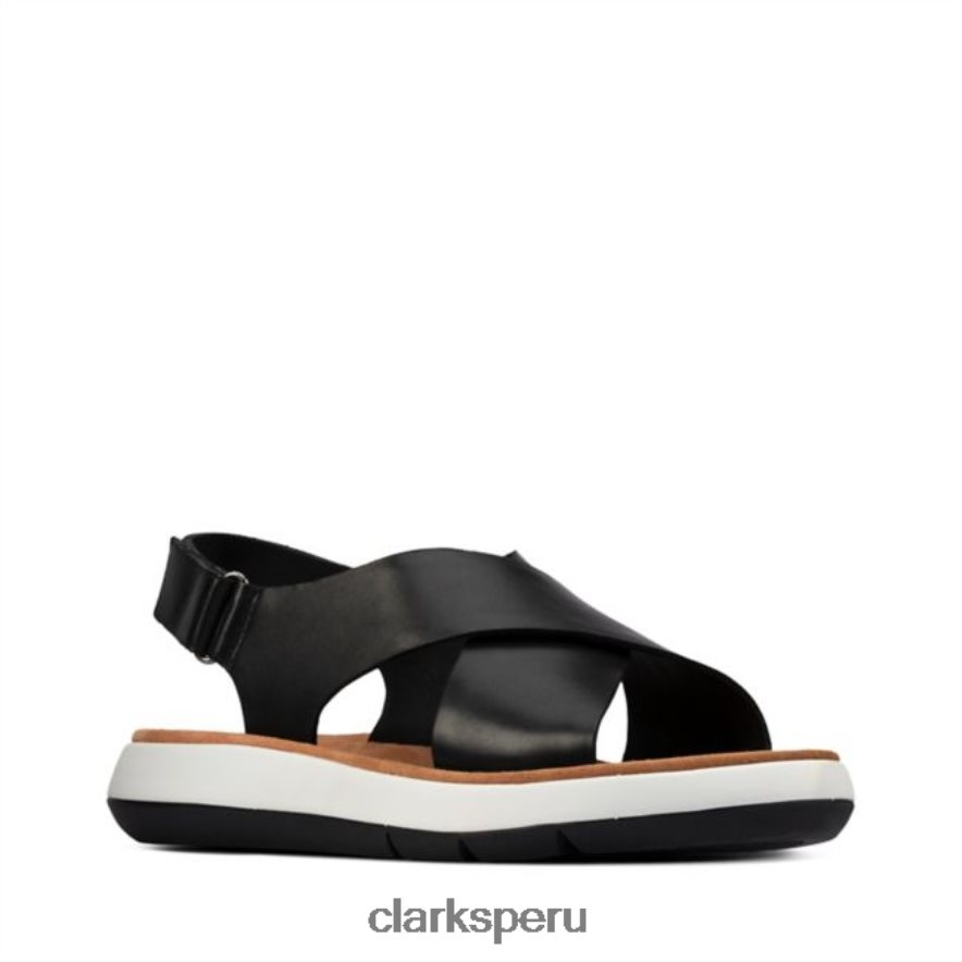 jemsa cross cuero negro clarks cuero negro mujer Clarks 40N4LX6367 cuero negro