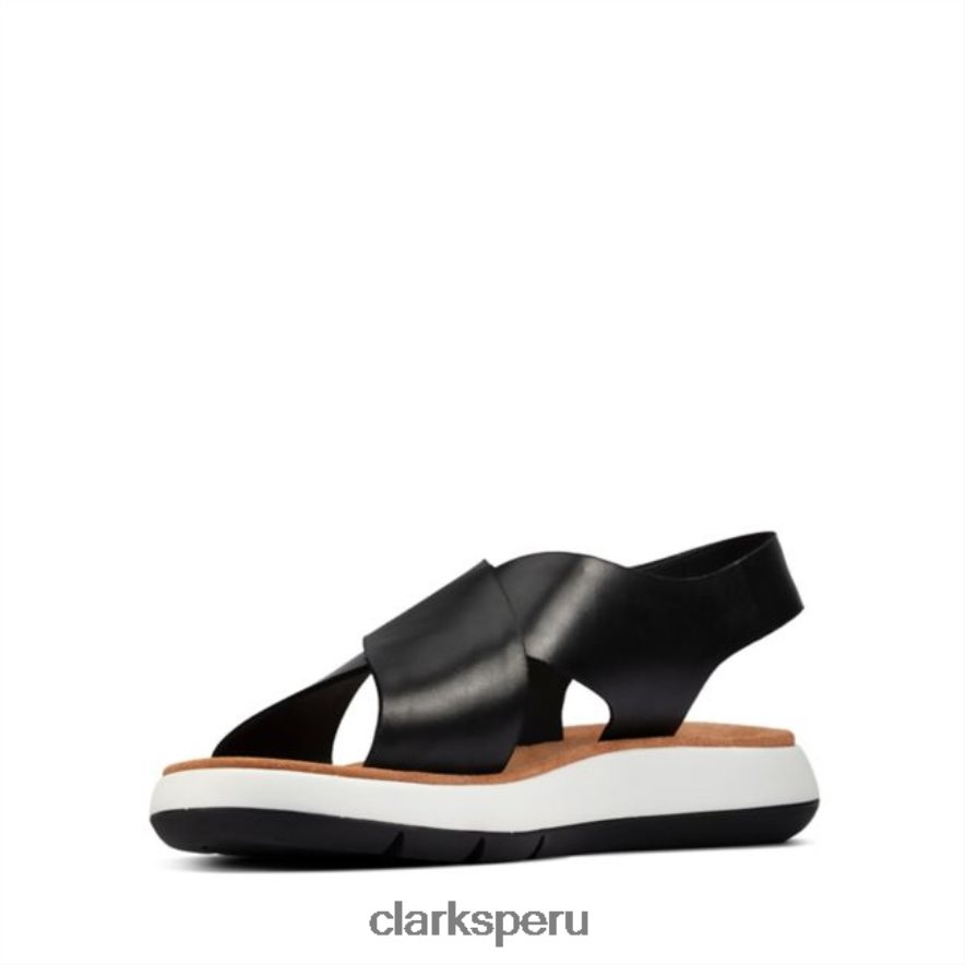 jemsa cross cuero negro clarks cuero negro mujer Clarks 40N4LX6367 cuero negro