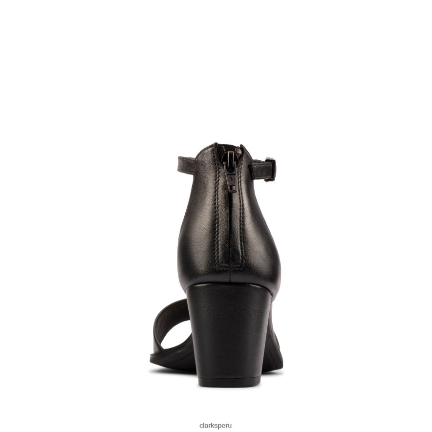 kayl 60 2 partes clarks cuero negro mujer Clarks 40N4LX3263 cuero negro