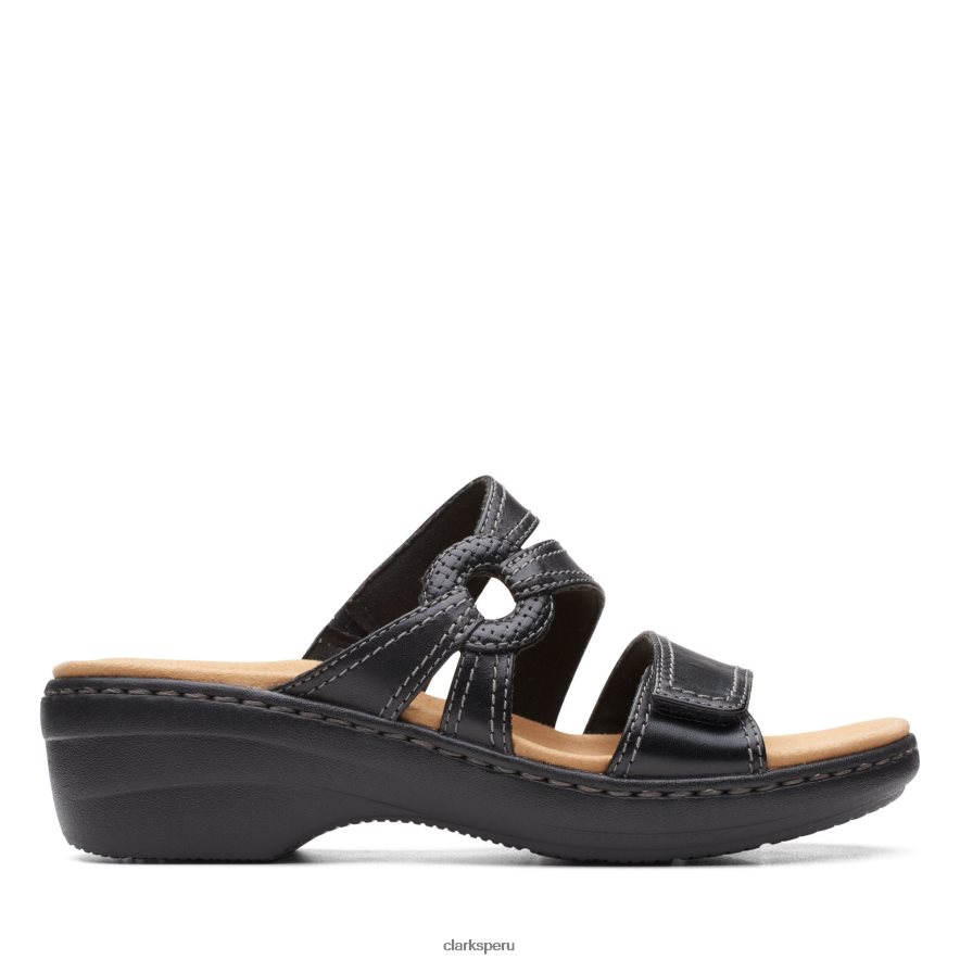 merliah coral clarks cuero negro mujer Clarks 40N4LX3295 cuero negro
