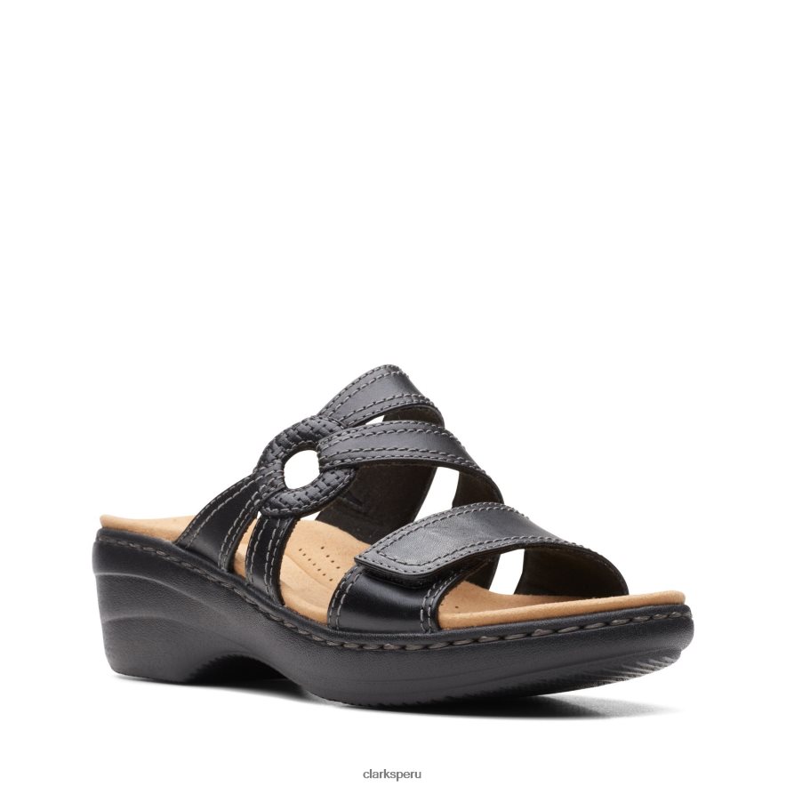 merliah coral clarks cuero negro mujer Clarks 40N4LX3295 cuero negro