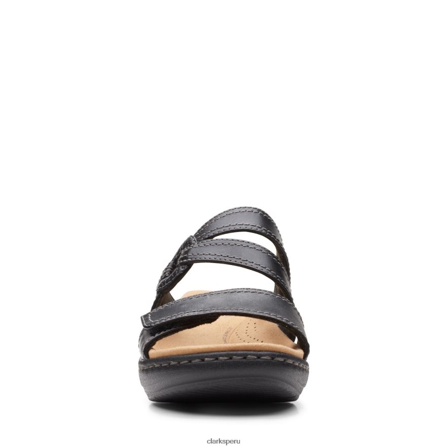 merliah coral clarks cuero negro mujer Clarks 40N4LX3295 cuero negro