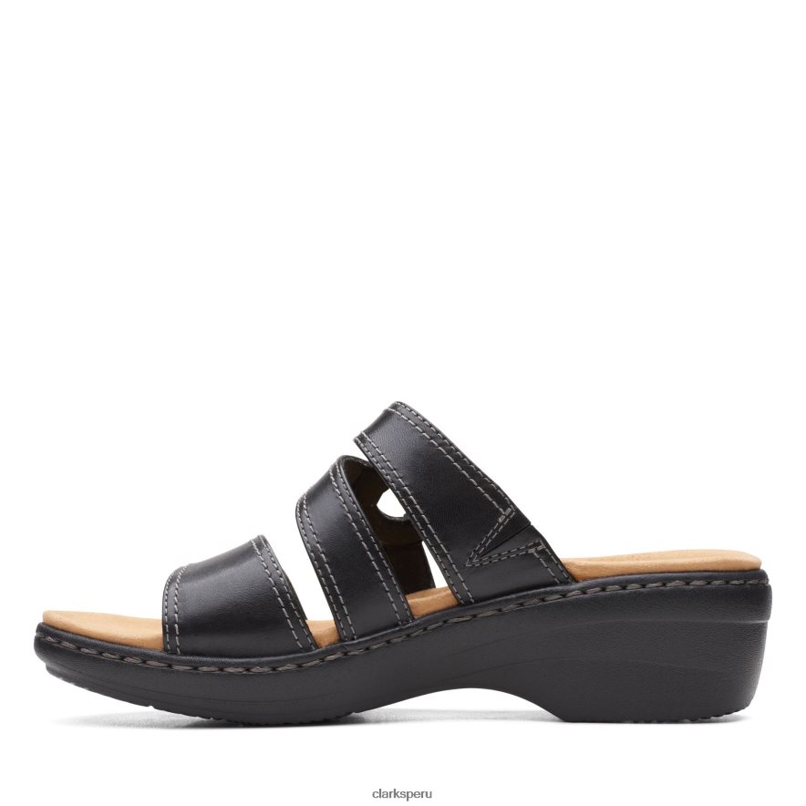 merliah coral clarks cuero negro mujer Clarks 40N4LX3295 cuero negro