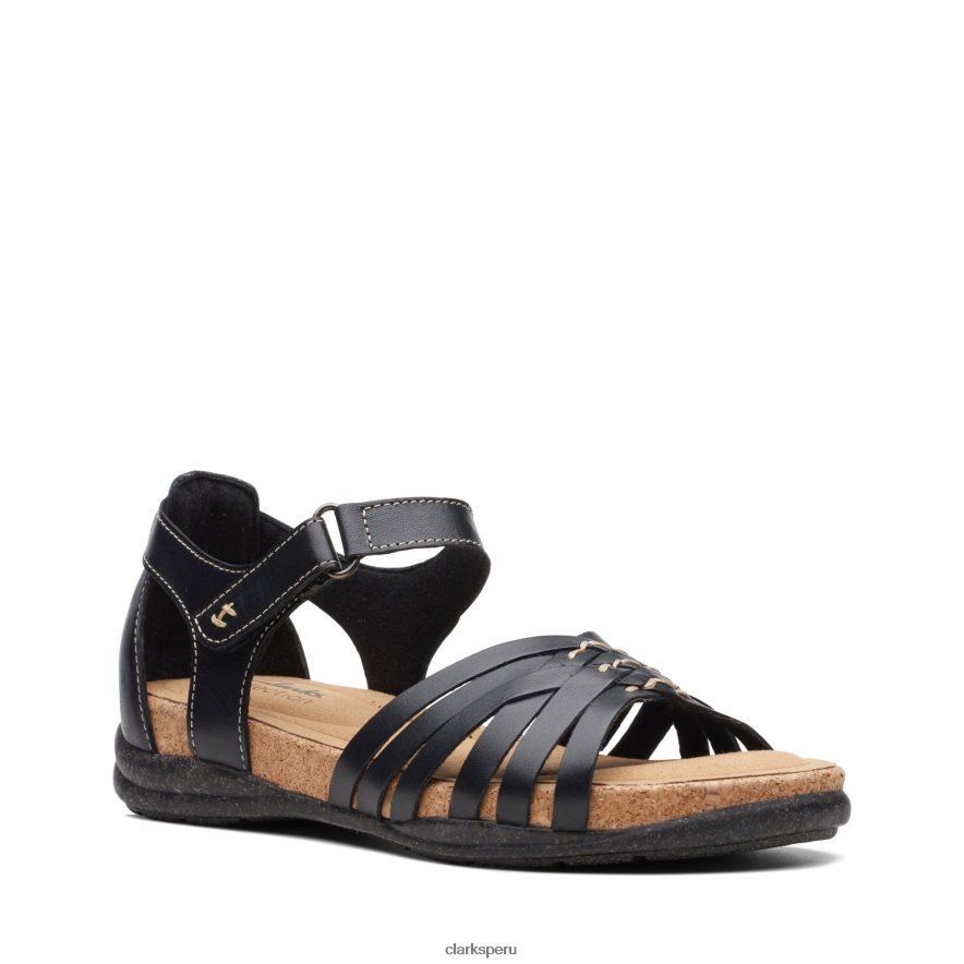 roseville cove clarks cuero negro mujer Clarks 40N4LX3389 cuero negro