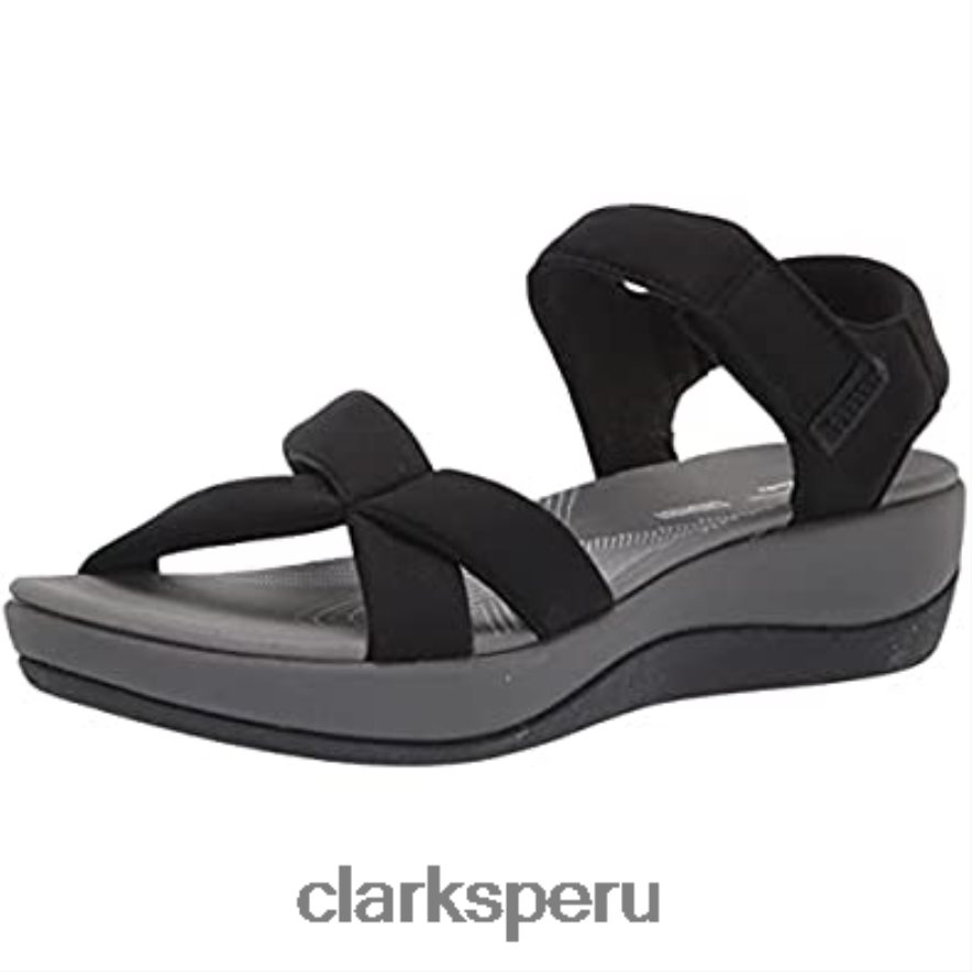 sandalia arla gracie mujer clarks negro textil mujer Clarks 40N4LX927 textil negro