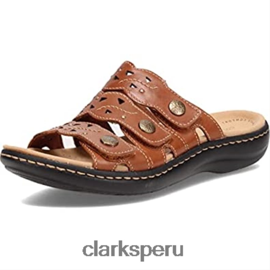 sandalia clarks laurieann jade mahoga ny para mujer mujer Clarks 40N4LX883 caoba