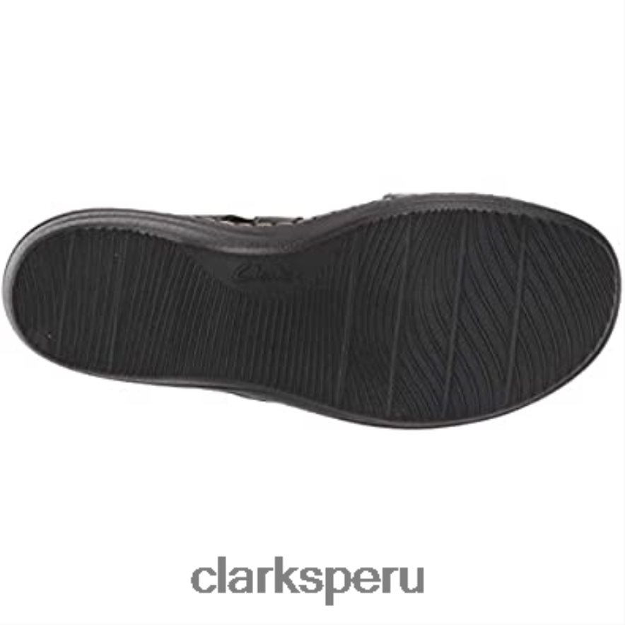 sandalia clarks merliah dove mujer piel negra mujer Clarks 40N4LX1804 cuero negro