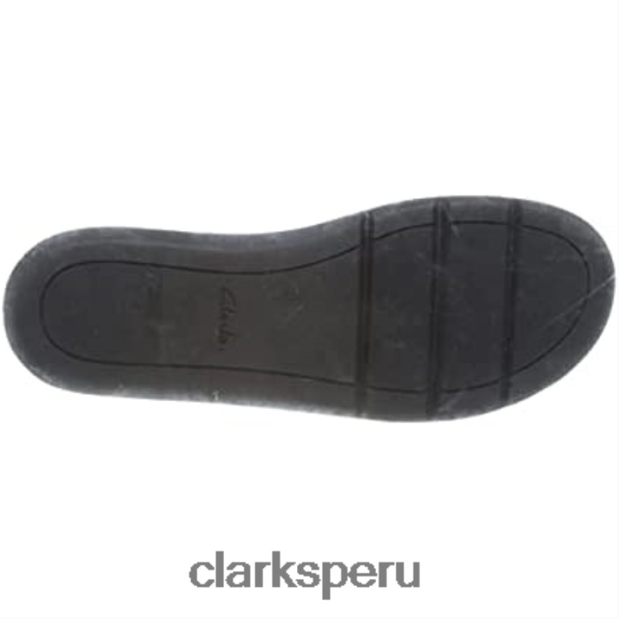 sandalia cruzada jemsa mujer clarks piel negro mujer Clarks 40N4LX447