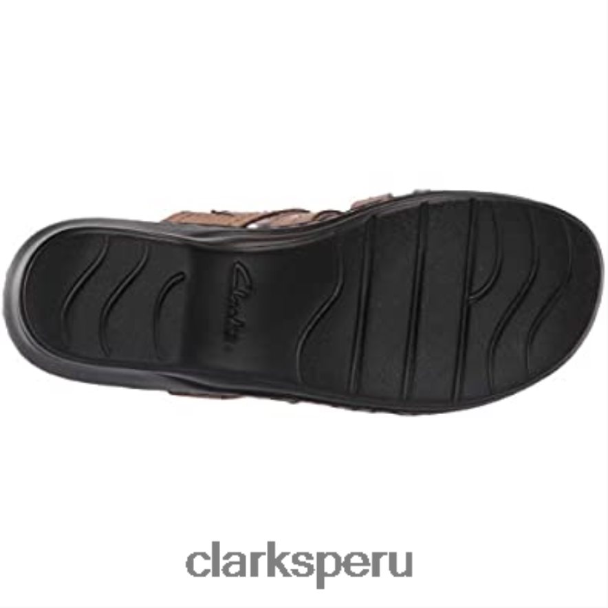 sandalia lexi opal mujer clarks arena cuero mujer Clarks 40N4LX2053 cuero arena