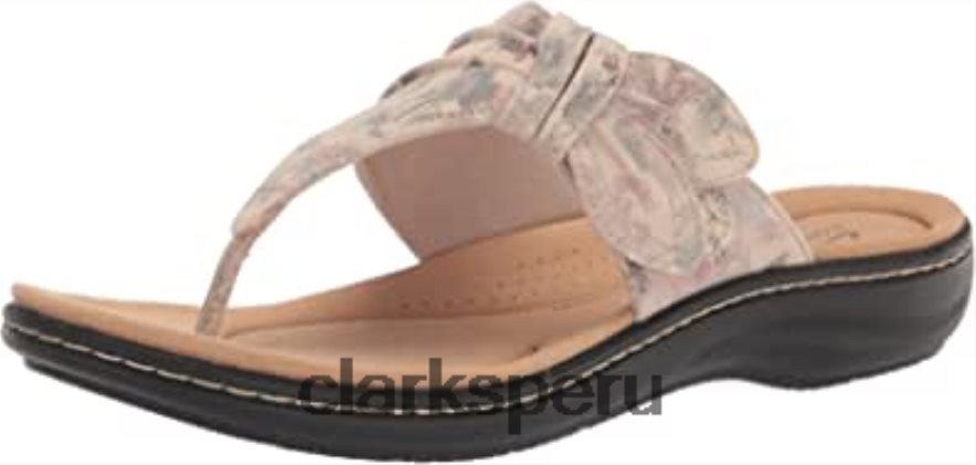 sandalia plana laurieann rae mujer arena clarks mujer Clarks 40N4LX2134