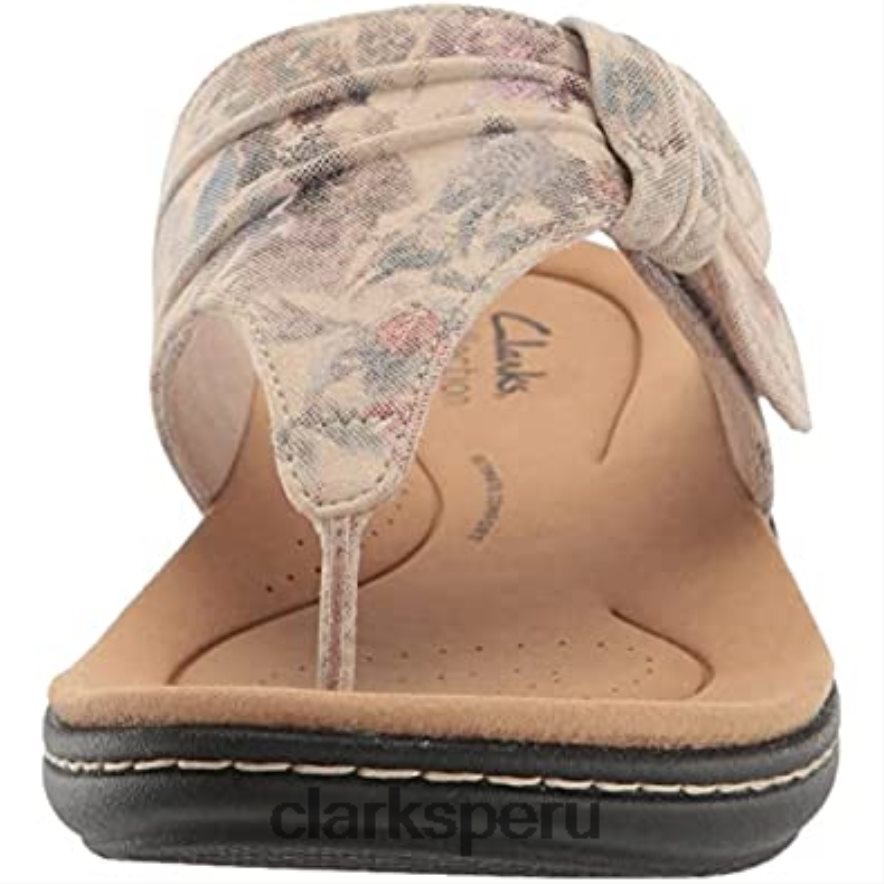 sandalia plana laurieann rae mujer arena clarks mujer Clarks 40N4LX2134