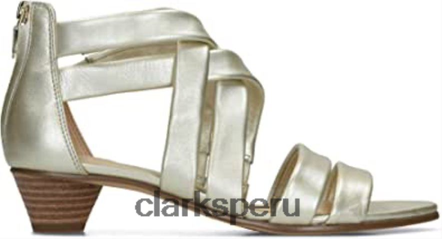 sandalias clarks mena seda mujer mujer Clarks 40N4LX2188