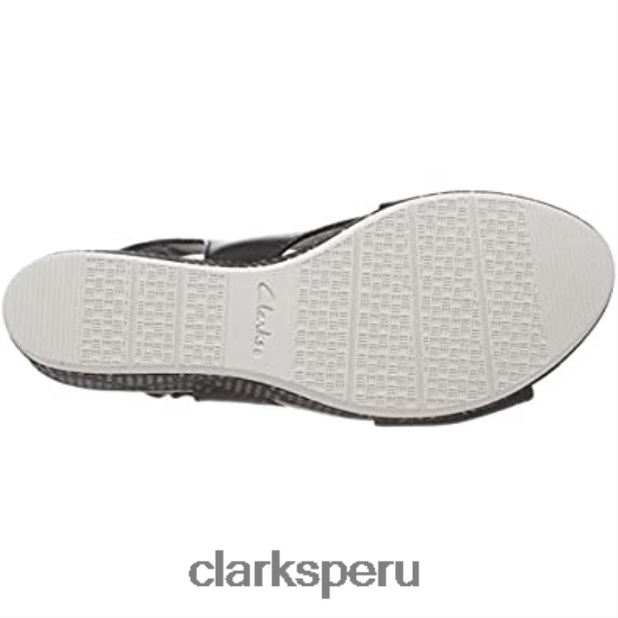 sandalias con puntera cerrada cammy perla para mujer clarks negro mujer Clarks 40N4LX1535 cuero negro