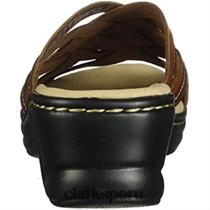 sandalias lexi selina mujer clarks cahoga ny cuero mujer Clarks 40N4LX1767 cuero caoba