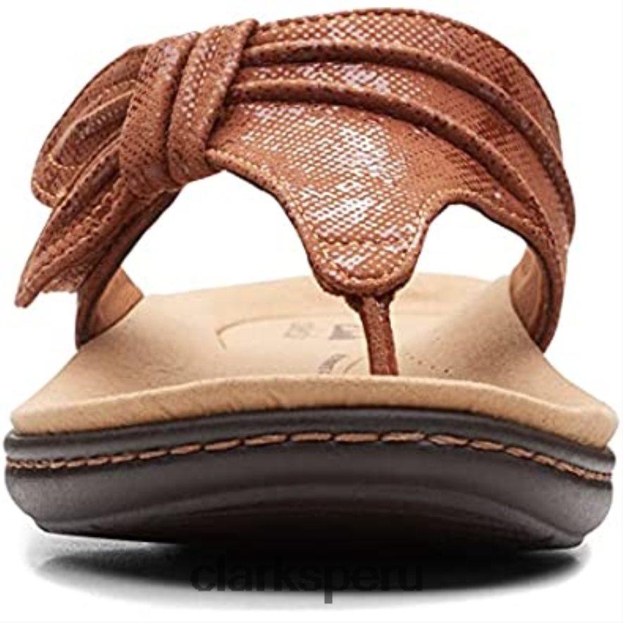 sandalias planas clarks laurieann rae para mujer mujer Clarks 40N4LX364