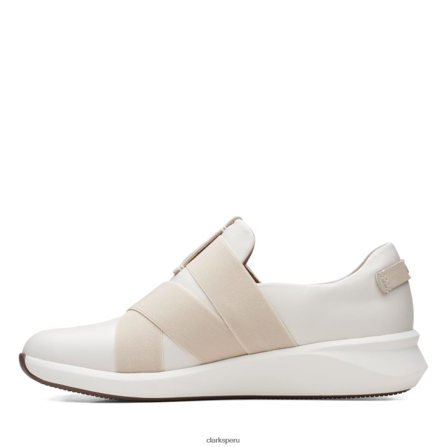 Correa clarks cuero blanco un rio mujer Clarks 40N4LX3225 cuero blanco
