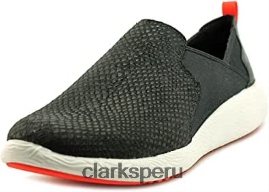 Zapatos para caminar sin cordones con parte superior baja de cuero color aguamarina Cowley de Clarks para mujer mujer Clarks 40N4LX523