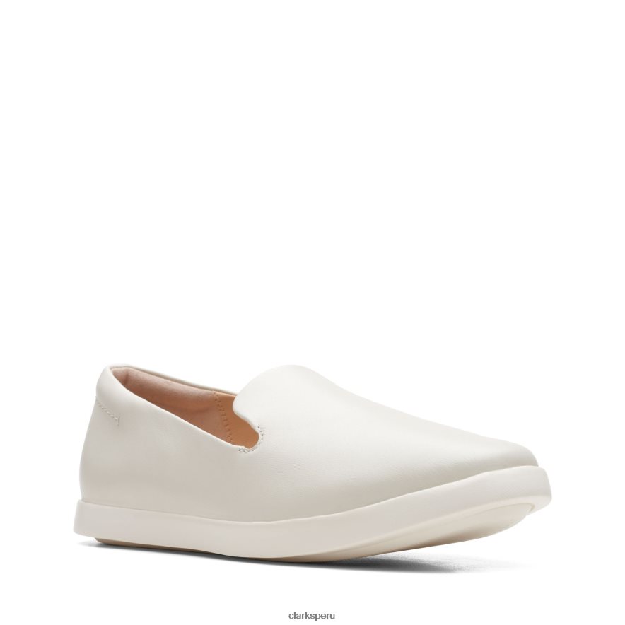 ace lite lo clarks cuero blanco mujer Clarks 40N4LX2999 cuero blanco