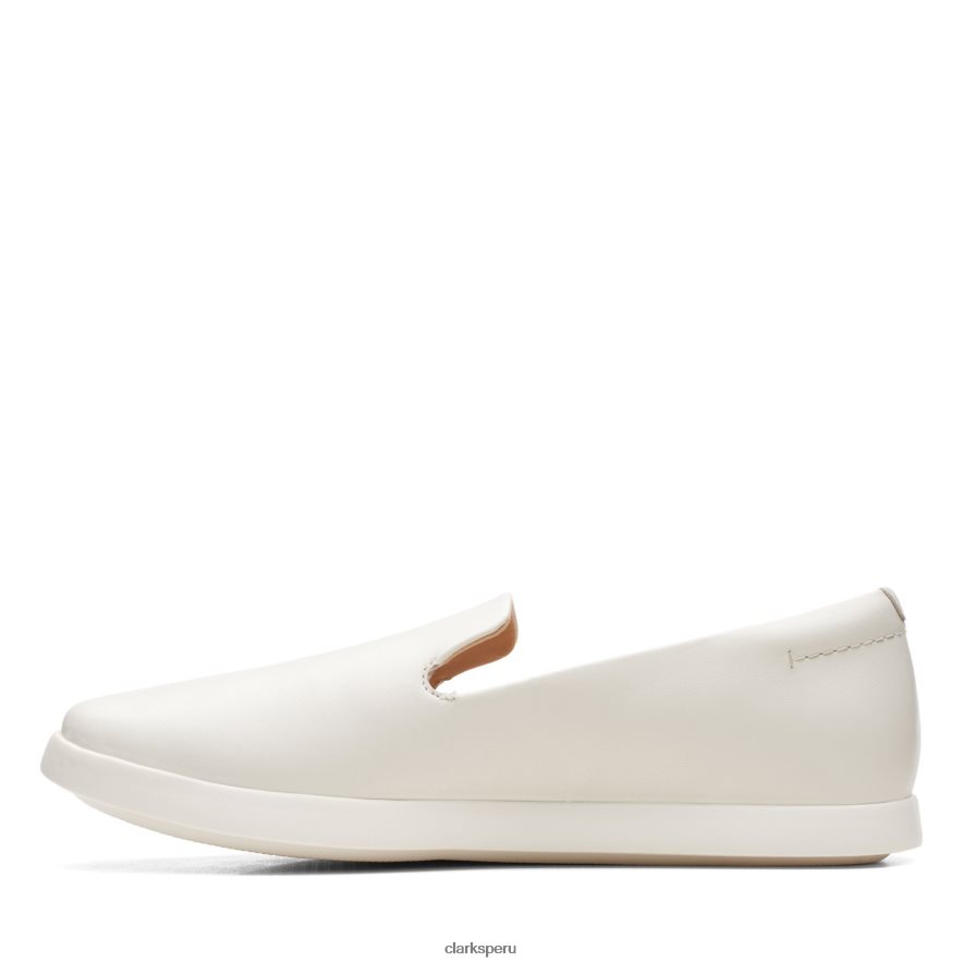 ace lite lo clarks cuero blanco mujer Clarks 40N4LX2999 cuero blanco