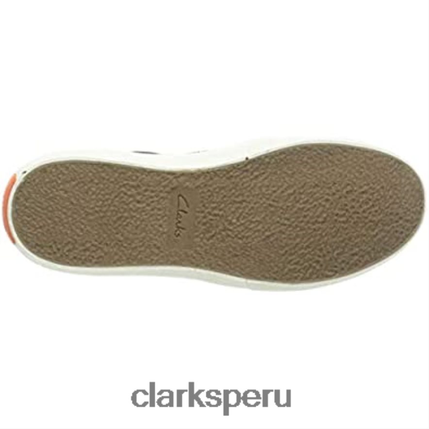 Zapatilla Aceley Step para mujer de lona negra clarks mujer Clarks 40N4LX1966 lienzo negro