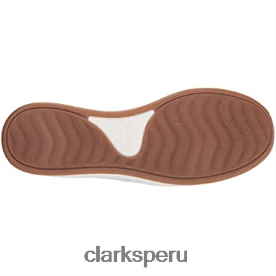 Zapatilla Breeze Ave Mujer Clarks Lona Blanca mujer Clarks 40N4LX1645