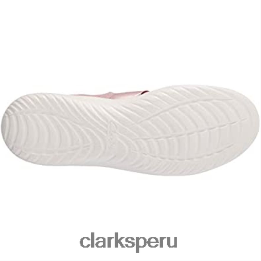 Zapatilla Nova Sol de punto rosa polvoriento para mujer Clarks mujer Clarks 40N4LX2500