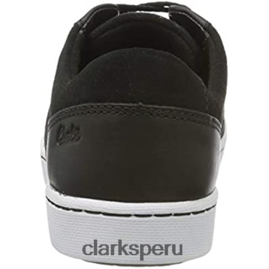 Zapatilla Pawley Rilee para mujer Clarks Black Combi mujer Clarks 40N4LX1533
