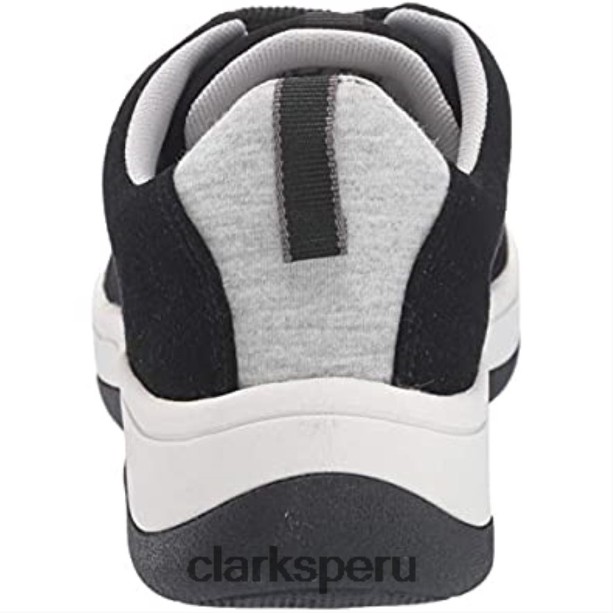 Zapatilla arla step mujer textil negro clarks mujer Clarks 40N4LX1638 textil negro