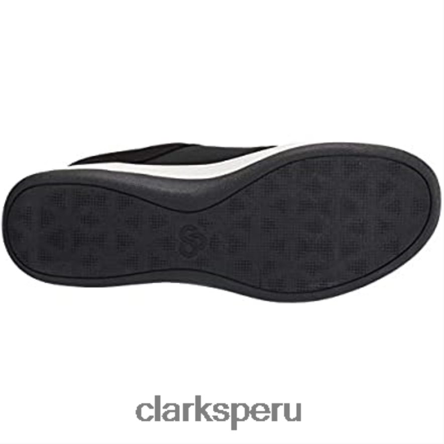 Zapatilla arla step mujer textil negro clarks mujer Clarks 40N4LX1638 textil negro
