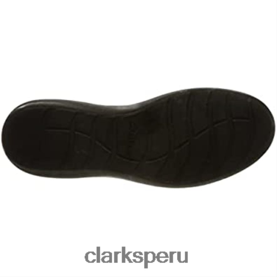 Zapatilla clarks kayleigh aster de piel negra para mujer mujer Clarks 40N4LX280 cuero negro