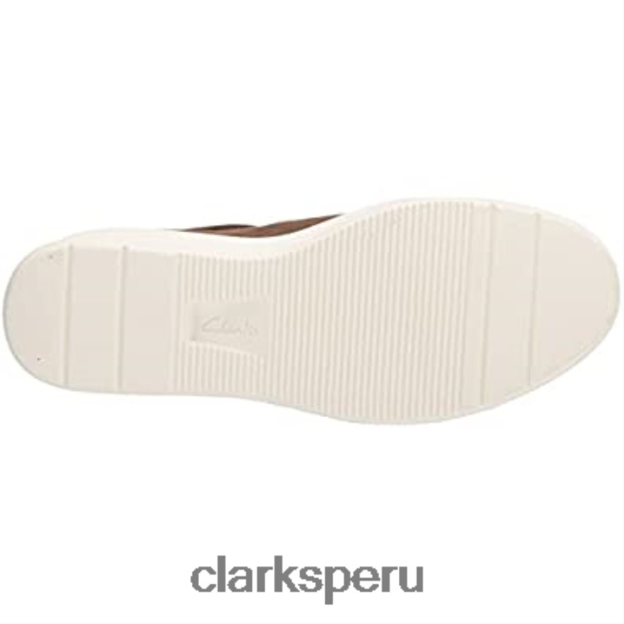 Zapatilla clarks layton lace de ante color oliva oscuro para mujer mujer Clarks 40N4LX1216 ante oliva oscuro