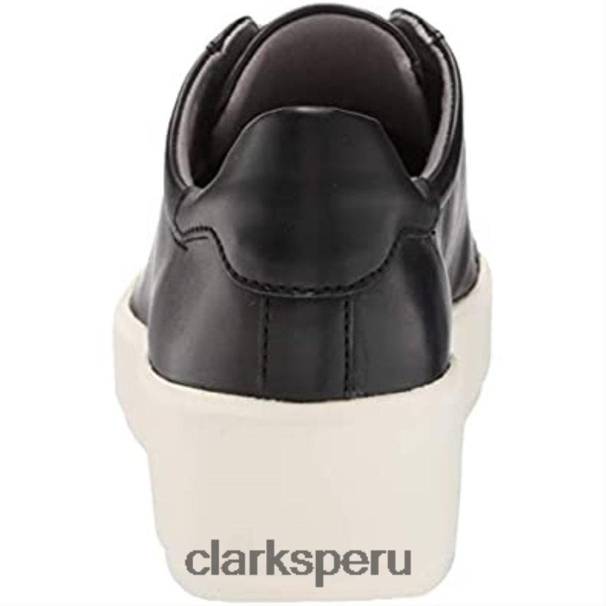 Zapatilla clarks layton pace de mujer de cuero negro mujer Clarks 40N4LX1897 cuero negro
