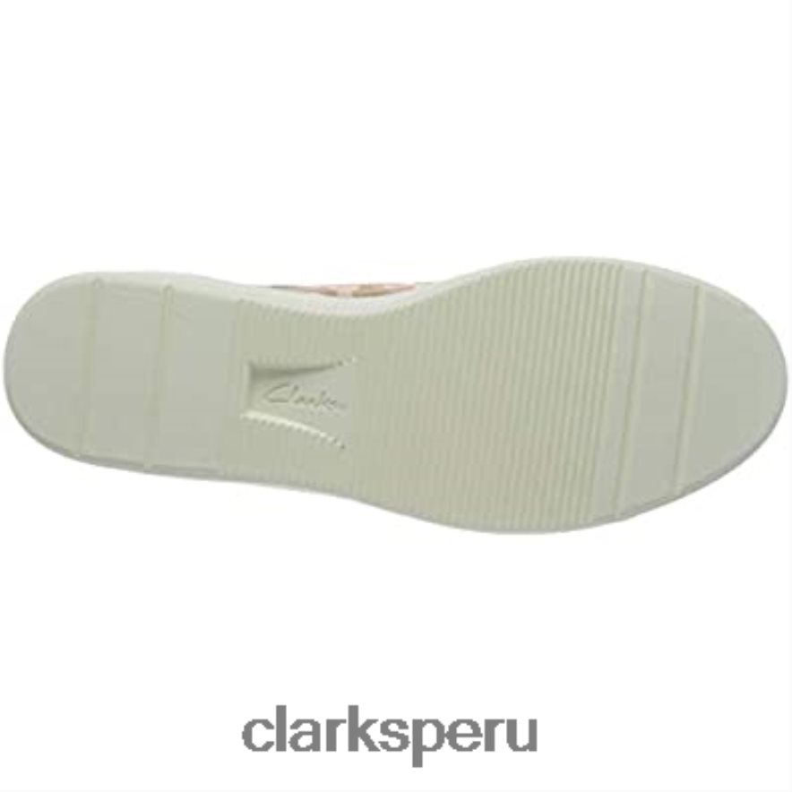 Zapatilla clarks layton pace de mujer en ante dorado rosa mujer Clarks 40N4LX1986