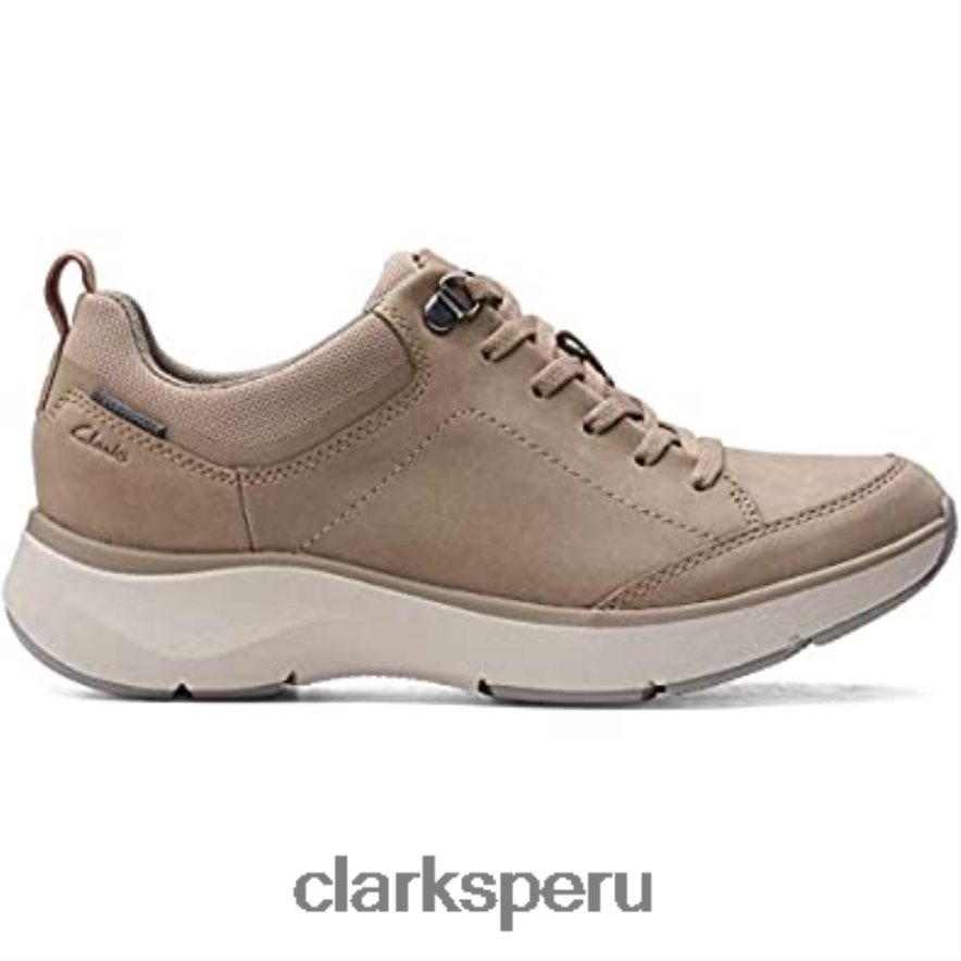 Zapatilla clarks wave 20 de encaje para mujer mujer Clarks 40N4LX2904