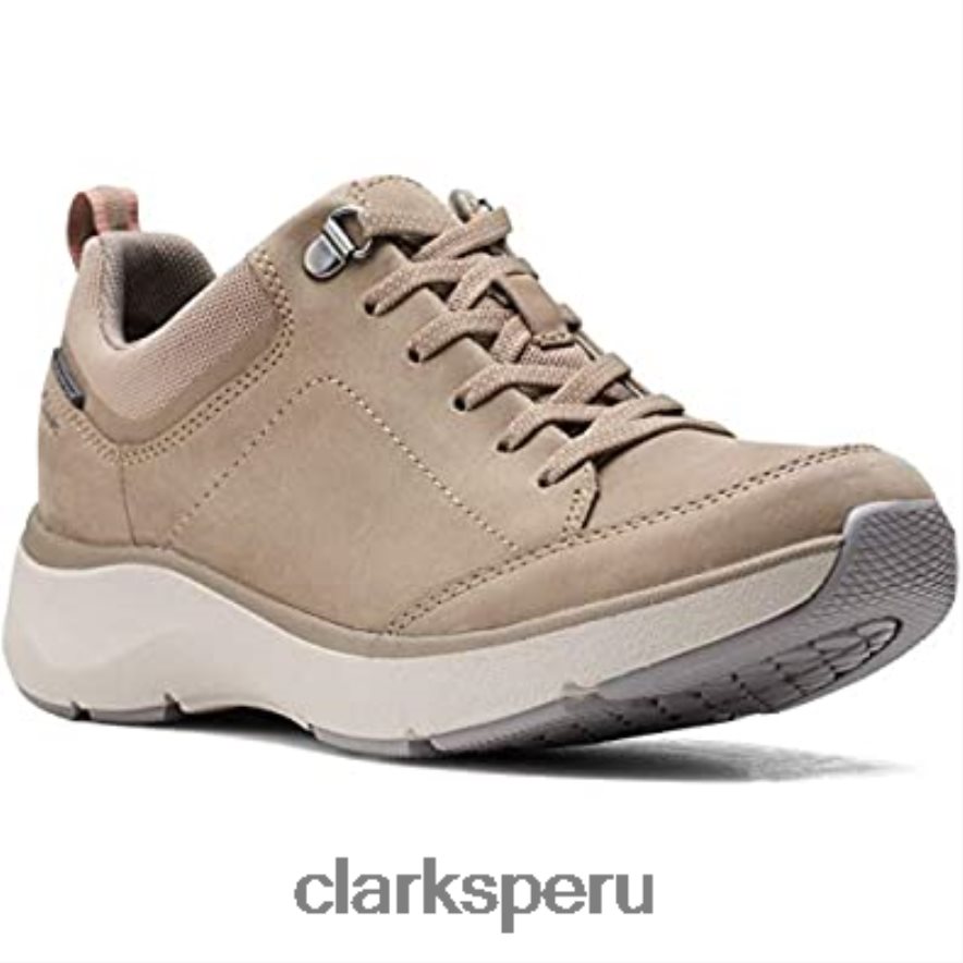 Zapatilla clarks wave 20 de encaje para mujer mujer Clarks 40N4LX2904