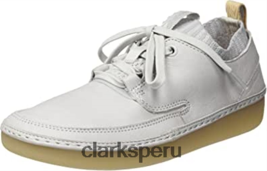 Zapatillas bajas Clarks Nature IV para mujer azul piel azul hielo mujer Clarks 40N4LX2290 cuero azul hielo azul