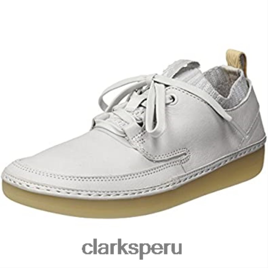 Zapatillas bajas Clarks Nature IV para mujer azul piel azul hielo mujer Clarks 40N4LX2290 cuero azul hielo azul