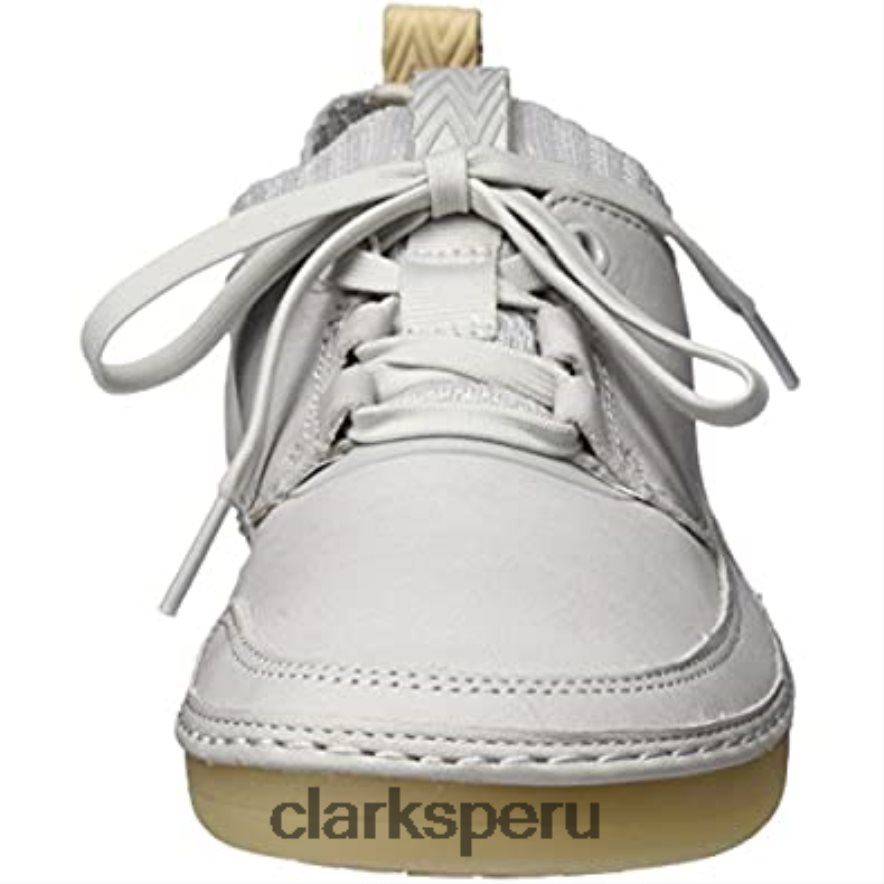 Zapatillas bajas Clarks Nature IV para mujer azul piel azul hielo mujer Clarks 40N4LX2290 cuero azul hielo azul